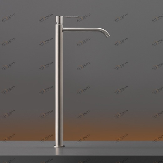 бортик смесителя для столешницы бассейн H. 515 мм с поворотным носиком для потока фонтанировать, отверстие в холодной воде  INV07 CEADESIGN 