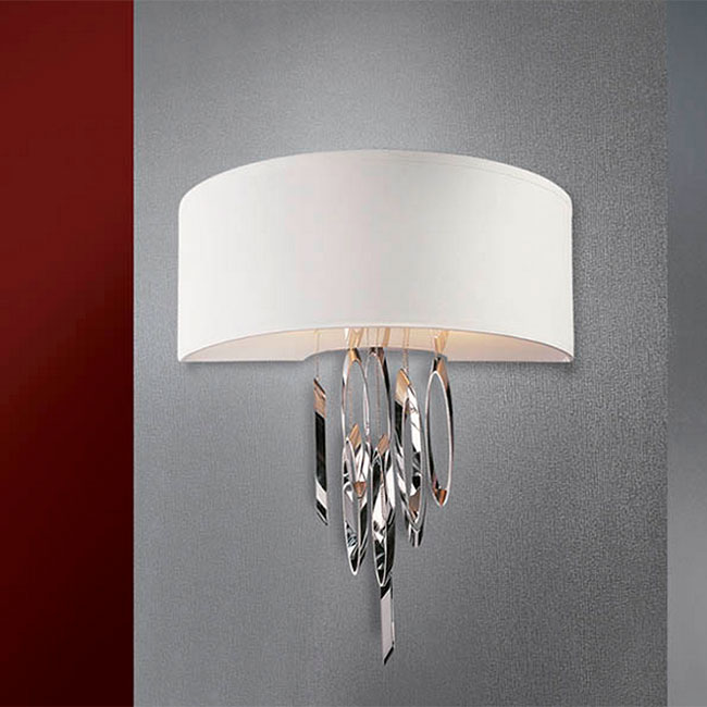 Бра Domo от Schuller SCHULLER  245834 Белый;серебро  - Вид №1