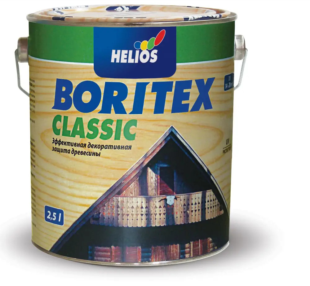 90249847 Антисептик HELIOS BORITEX CLASSIC махагон 2.5 л STLM-0149613