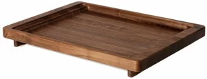 BassamFellows Прямоугольный поднос из массива дерева Tray Cb-12