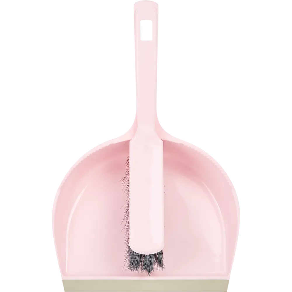 Щетка с совком Inloran цвет розовый STLM-2007159 - Вид №4