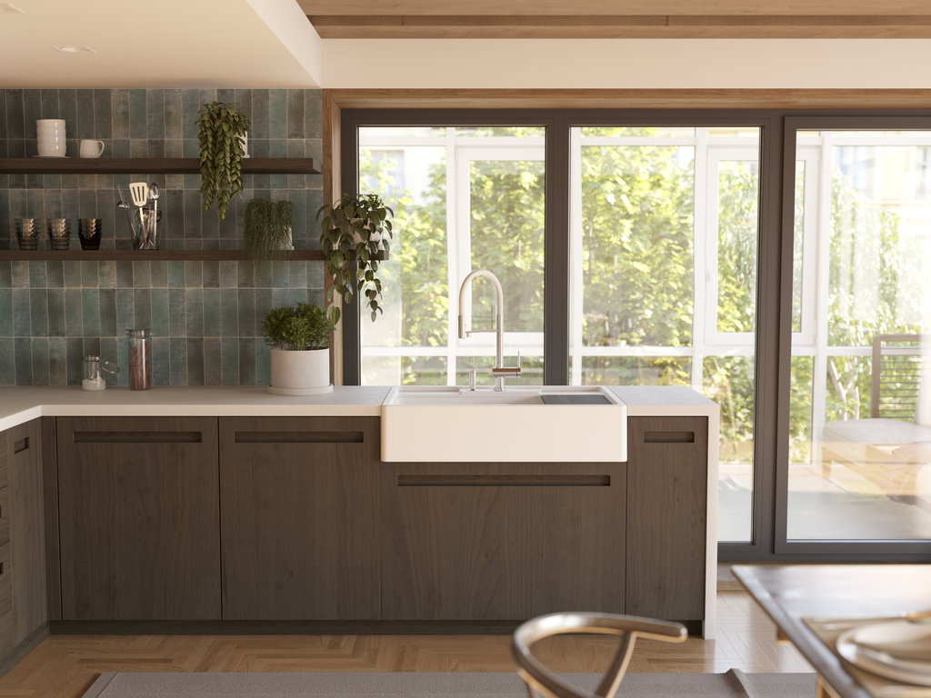 Кухонная мойка Kinokawa 90 GR OMOIKIRI 4993854 - Вид №4