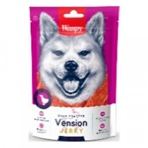 ПР0042112 Лакомство для собак Dog филе из оленины 100г WANPY
