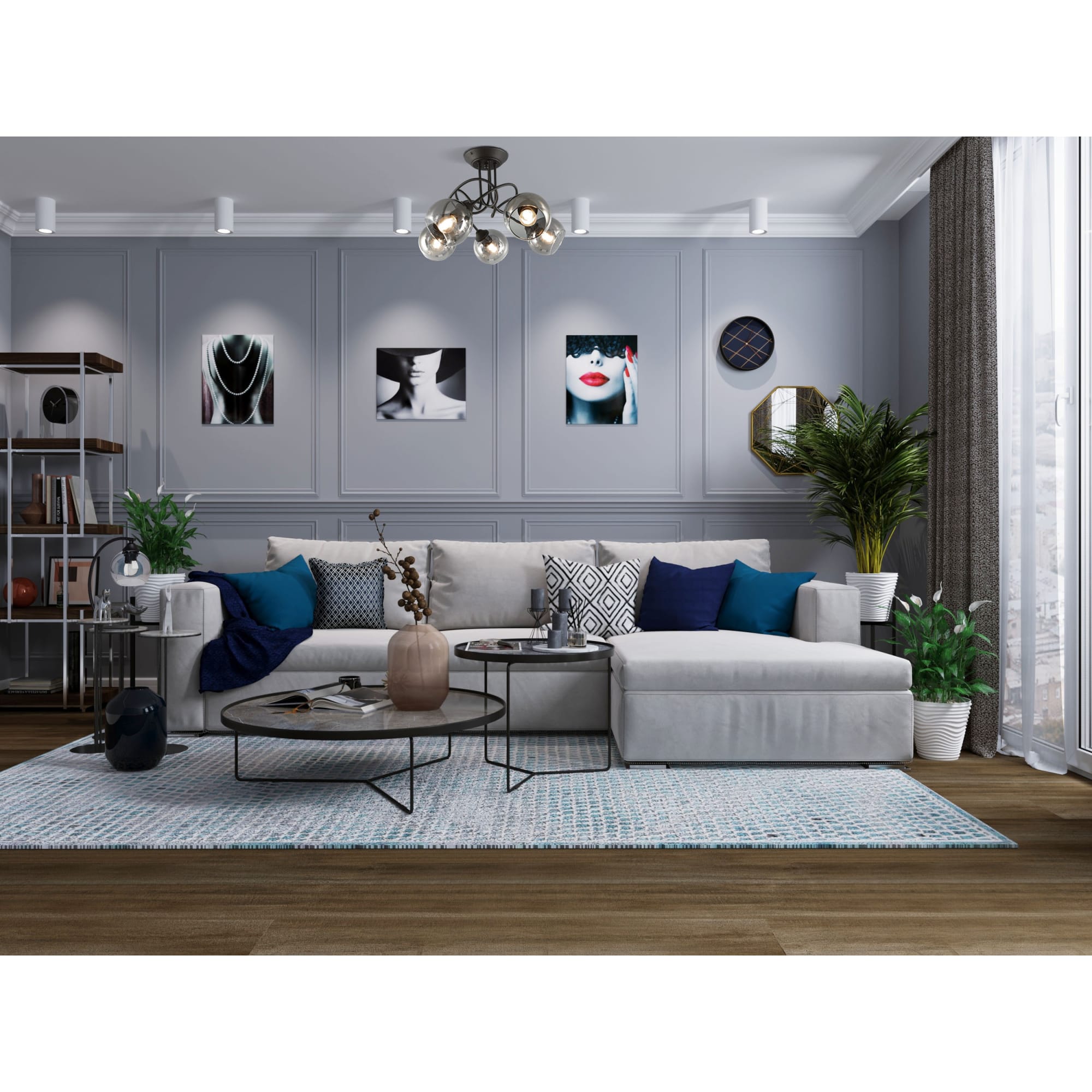 18178659 Молдинг настенный С19/40 200х4 см, полистирол Santreyd  - Вид №7