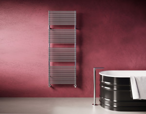 3551440133138 Cordivari Elen 18, полотенцесушитель водяной 1160/530, цвет полированная сталь