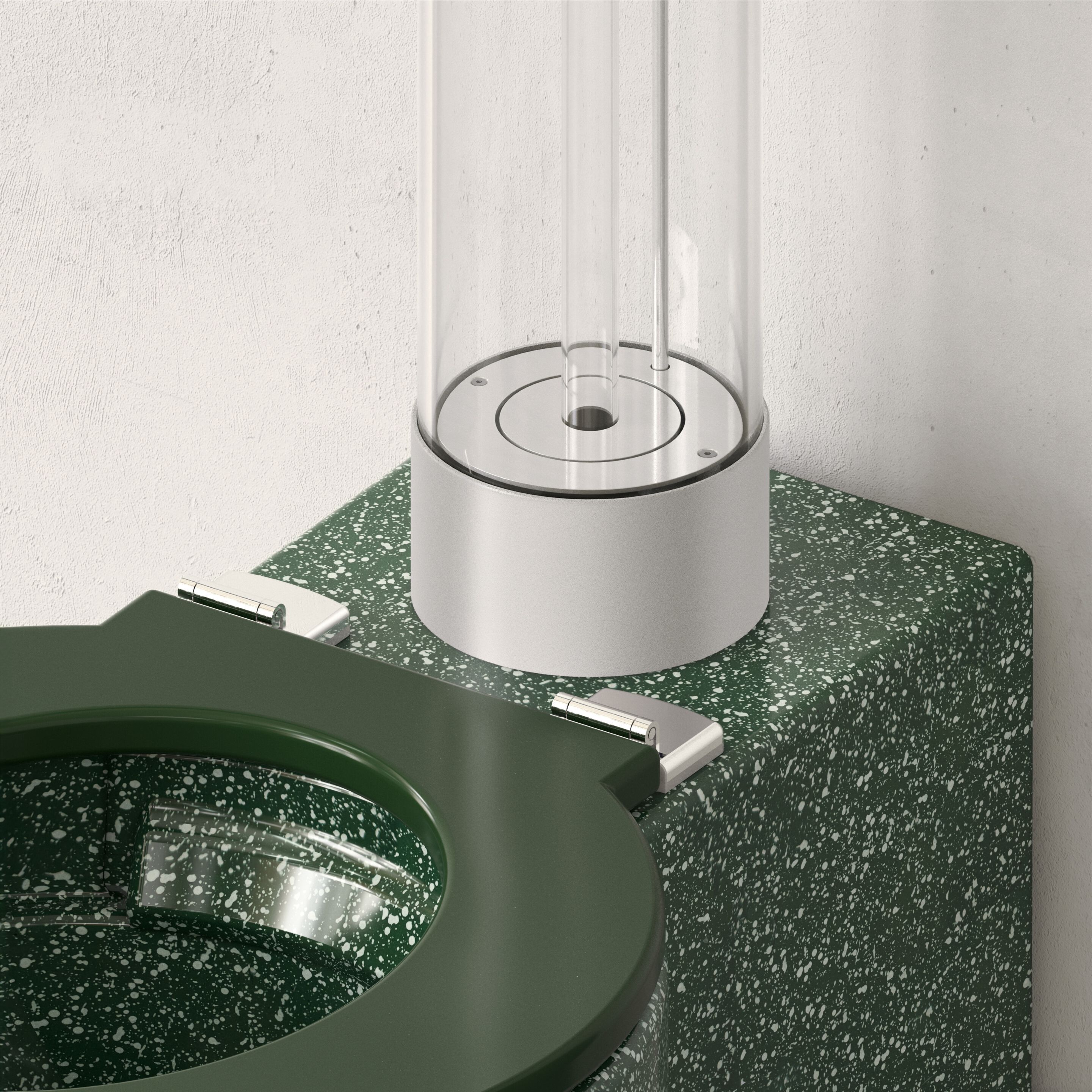 Керамический туалет Trone иконы ARCH-00039557 - Вид №3