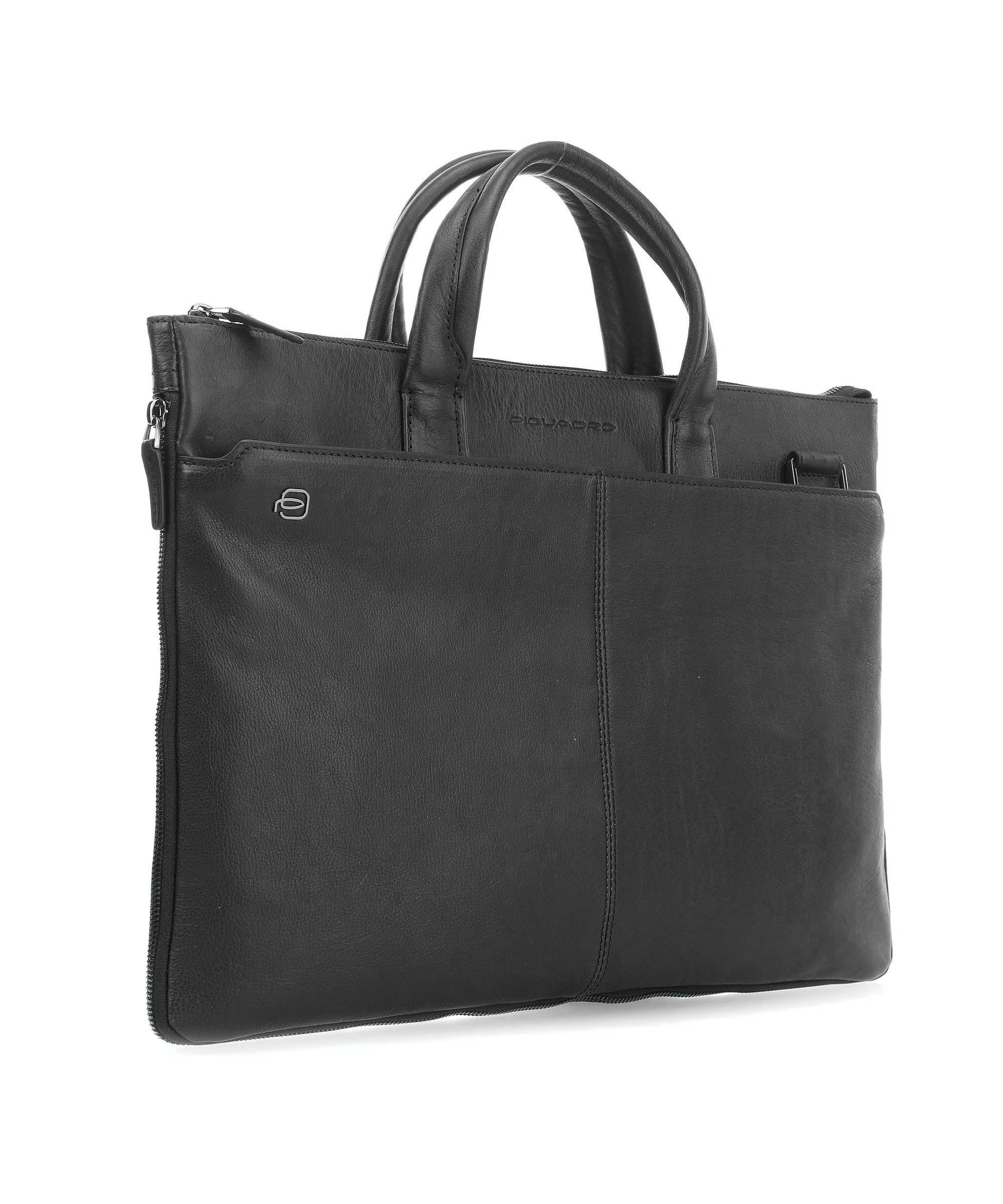 CA4021B3/N Сумка плечевая Piquadro Black Square  - Вид №1