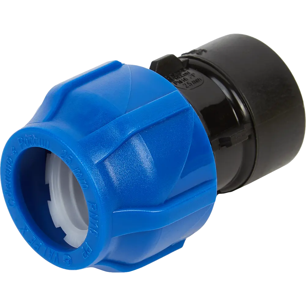 Муфта комбинированная ПНД Valfex 3/4"x25 мм ВР 121001225034 89106768 STLM-2137905 