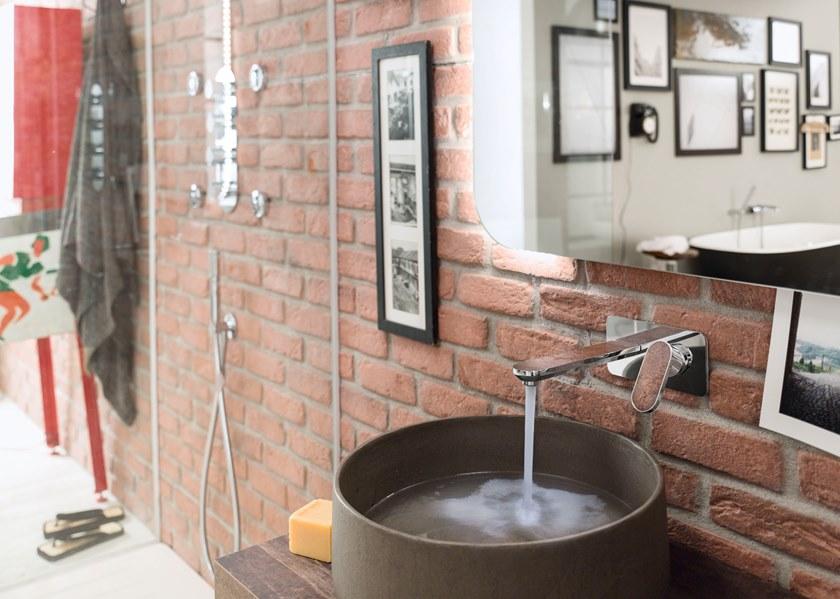 Nobili Rubinetterie Смеситель для умывальника настенный с тарелкой Dress sun-id-1365163 - Вид №2