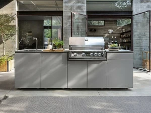 capocuòco Летняя кухня из алюминия с порошковым покрытием