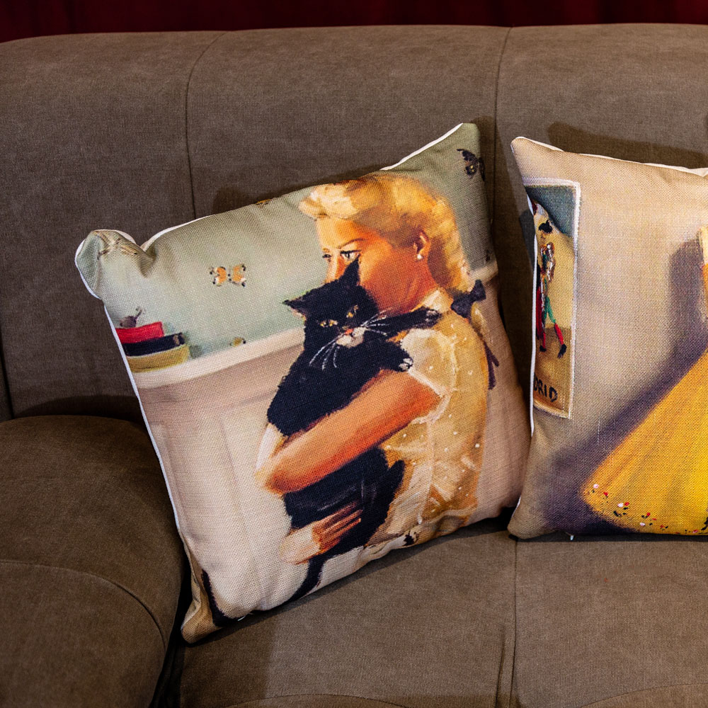 524396689 Арт-подушка «Кошки-мышки» Object Desire  - Вид №2