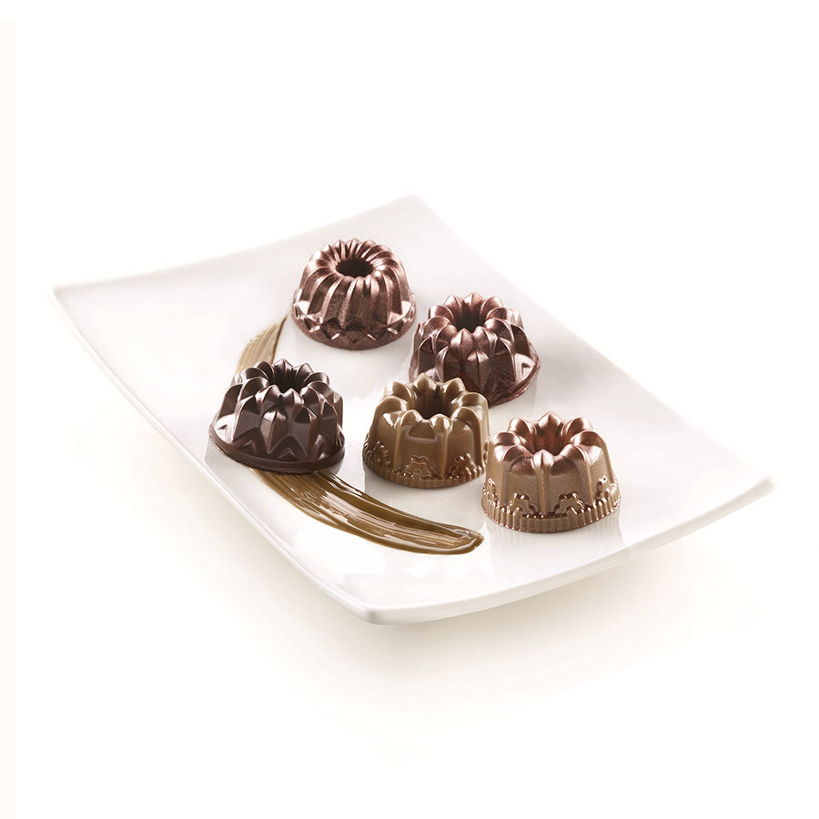 26.132.41.0065 Форма для приготовления пирожных и кексов charlotte 18 х 33,5 см силиконовая Silikomart  - Вид №1