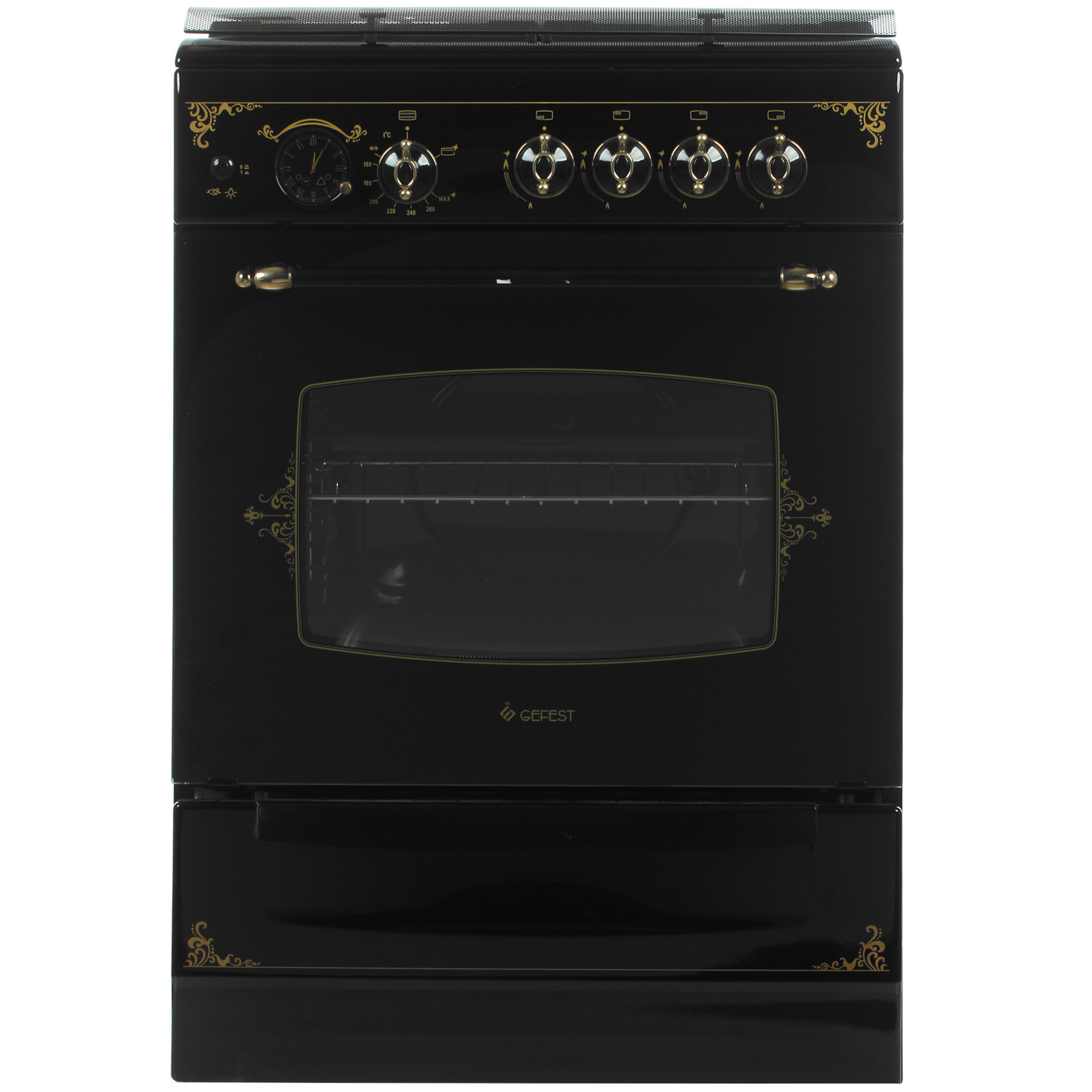 1266646 Газовая плита Gefest ПГ 6100-03 0179 черный STDN-0121251