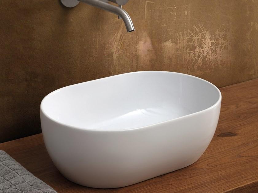 32130101,32190101,32110101 Накладная раковина на столешницу  овальная Alice Ceramica UNICA - Вид №11