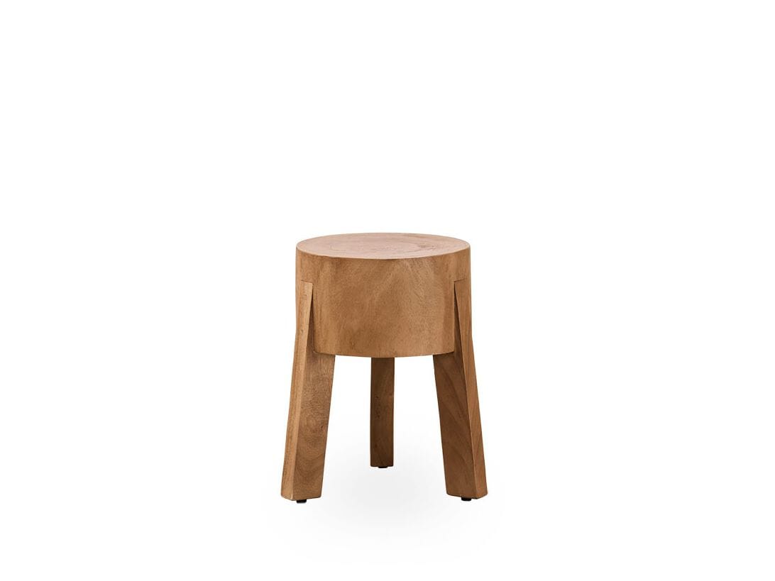 Низкий деревянный стул Suar Sika Design Originals ARCH-00064024