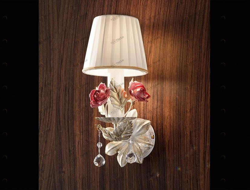 Masiero Керамический бра в современном стиле с кристаллами Ceramic garden sun-id-1515766