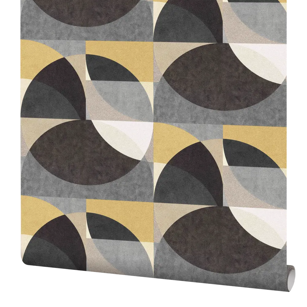 Обои флизелиновые Erismann Elle чёрные 1.06 м 12078-15 STLM-2179928