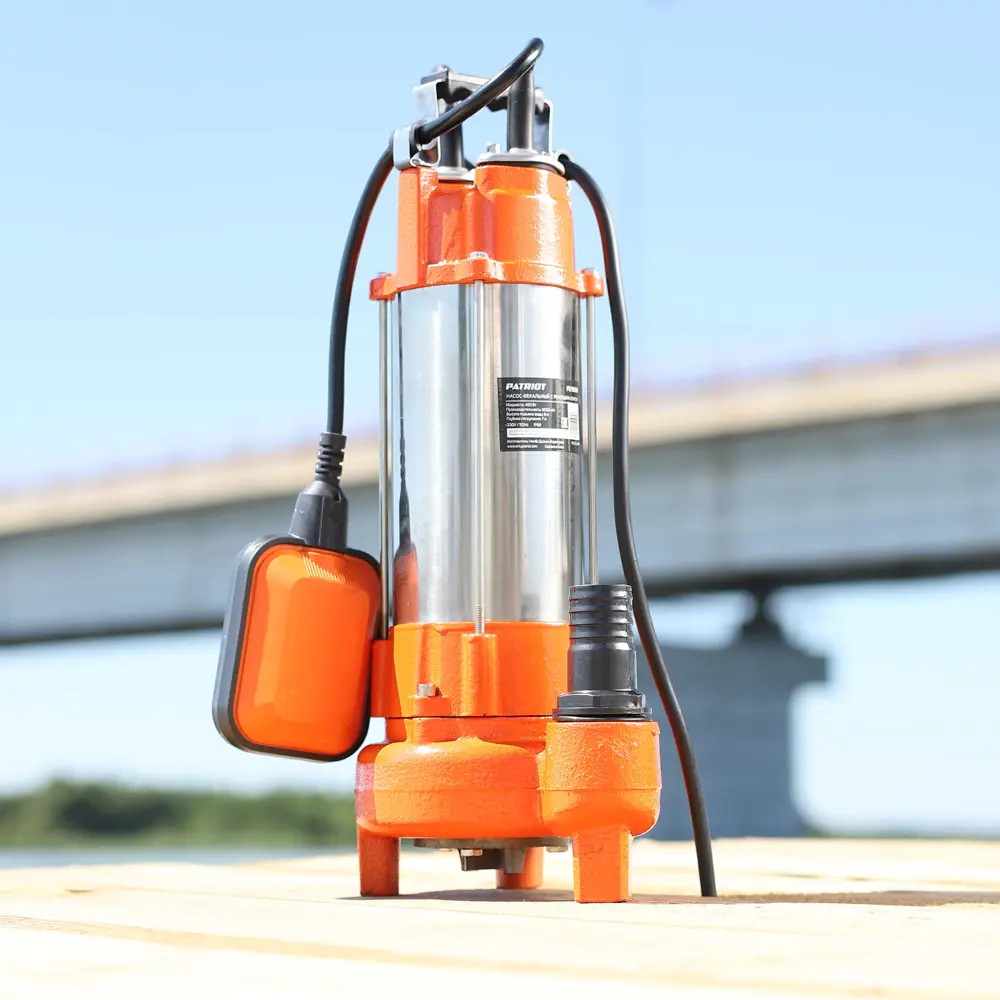 Фекальный насос Patriot FQ500N с режущим механизмом для грязной воды 82770404 STLM-0957598 - Вид №7