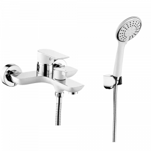 GZ 21031F Смеситель для ванны Ganzer Белый