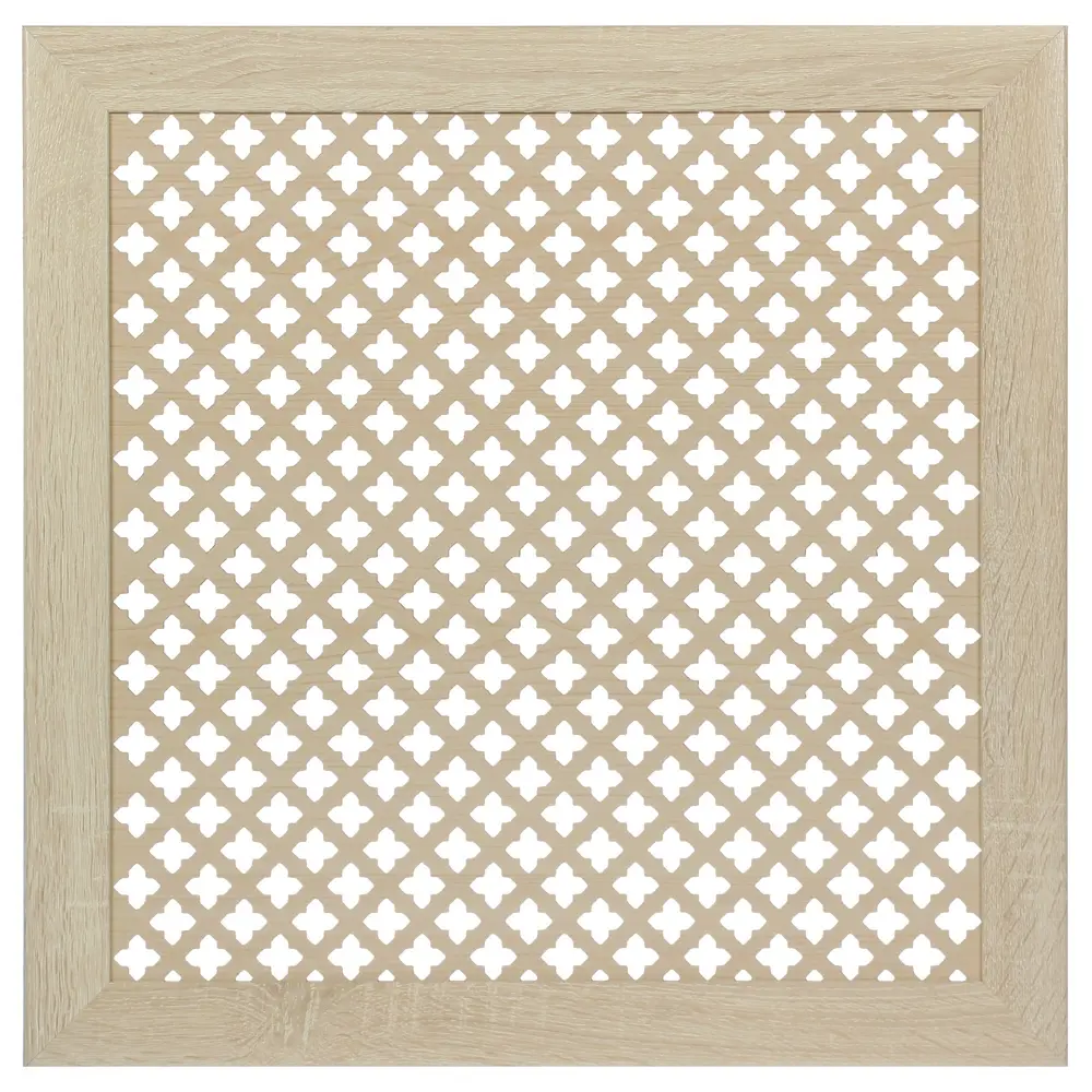 ЛАЙТ Экран «Готико» для радиатора 60×60 см в цвете Сонома 18732744 STLM-1013606