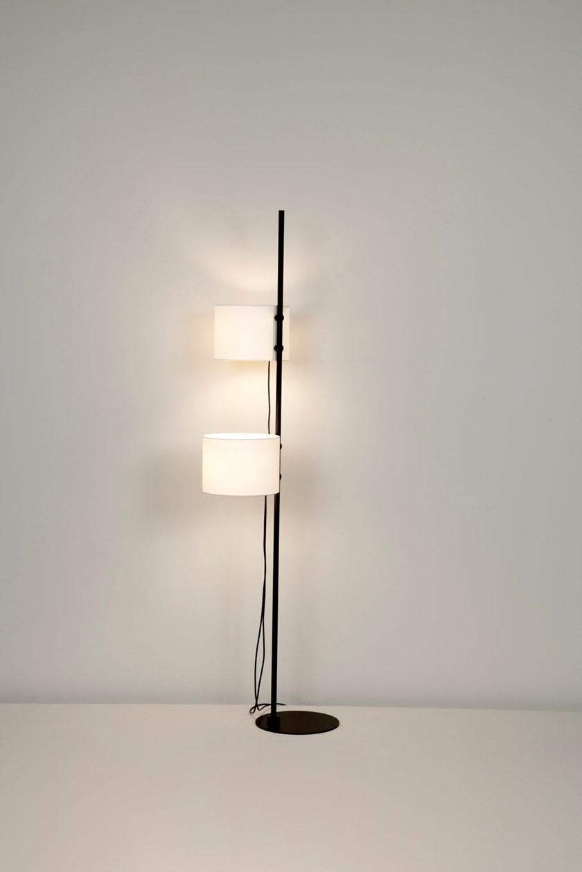 Milan Iluminacion Торшер с регулируемой высотой из ткани и стали Twain 6904 - Вид №3