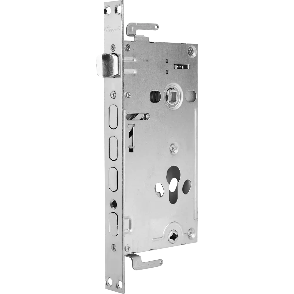 НОРА-М Врезной замок для правых дверей с матовым никелем 85539373 STLM-0063690