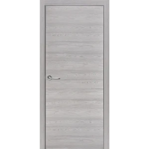 Комплект двери глухая 60x200 см Hardflex цвет ясень серый с добором 150 мм