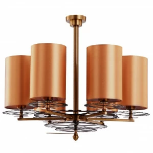 Люстра дизайнерская Splintery оранжевая Montana SP6 CRYSTAL LUX ДИЗАЙНЕРСКИЕ, МИНИМАЛИЗМ 056932 Оранжевый