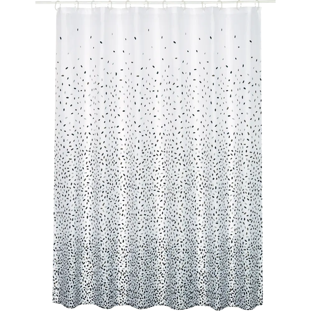 Штора для ванны Droplets 180x180 см, полиэстер, цвет белый 82124847 STLM-2211673 Santreyd lite