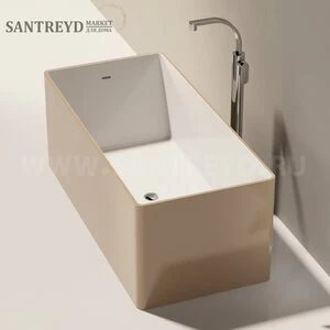 Ванна свободностоящая WASH 150 см коричневая