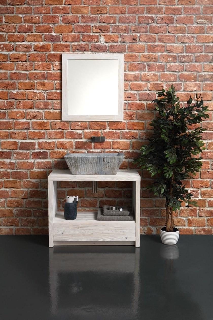 Ptr01r Подвесная раковина настенная овальная Horganica Pietra белая - Вид №16