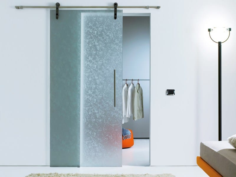 Полупрозрачное матовое стекло с защитой от отпечатков пальцев Madras® Madras® Texturizati ARCH-00014130 - Вид №1