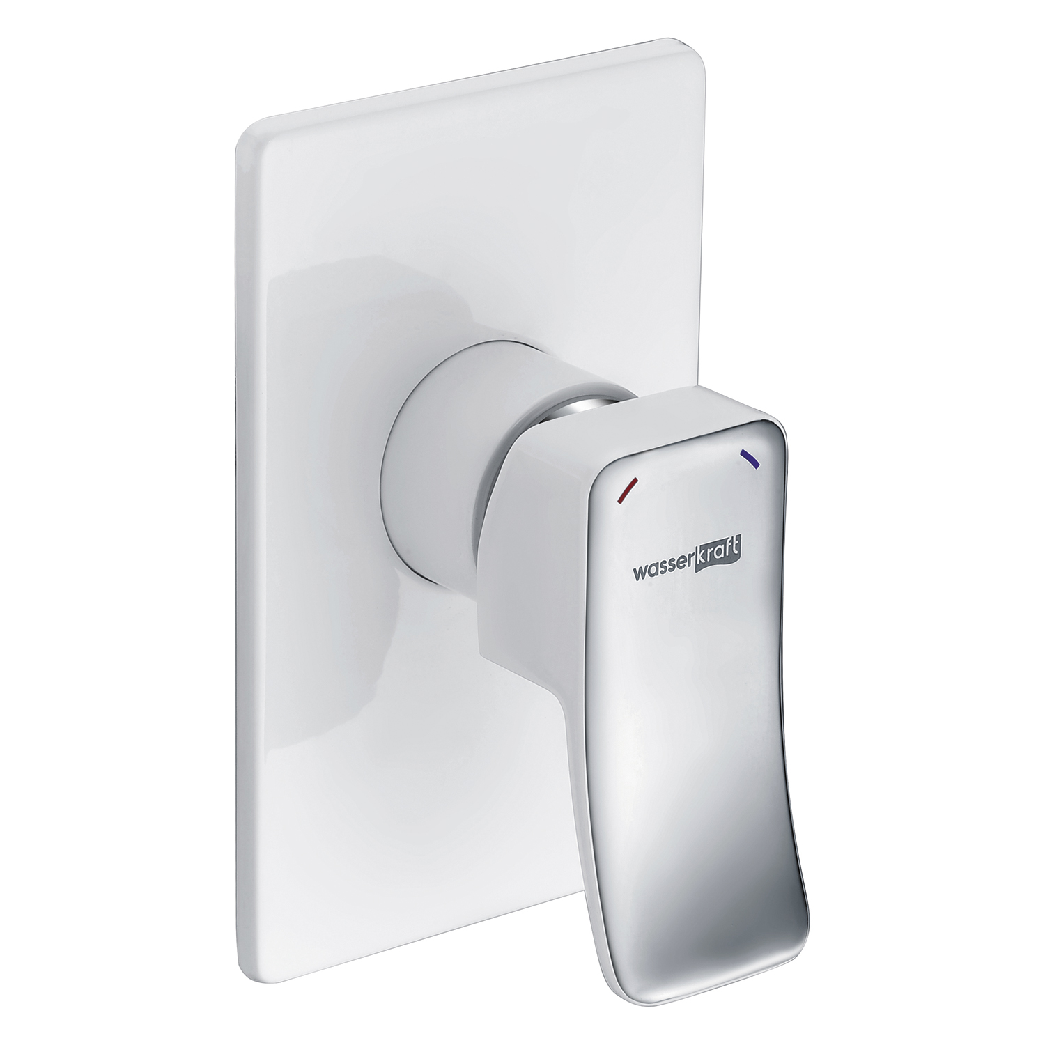 10651WHITE Aller Смеситель для душа WasserKRAFT Aller 1060WHITE  - Вид №3