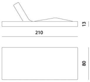 MissoniHome Шезлонг / грядка sun-id-1506306 - Вид №14