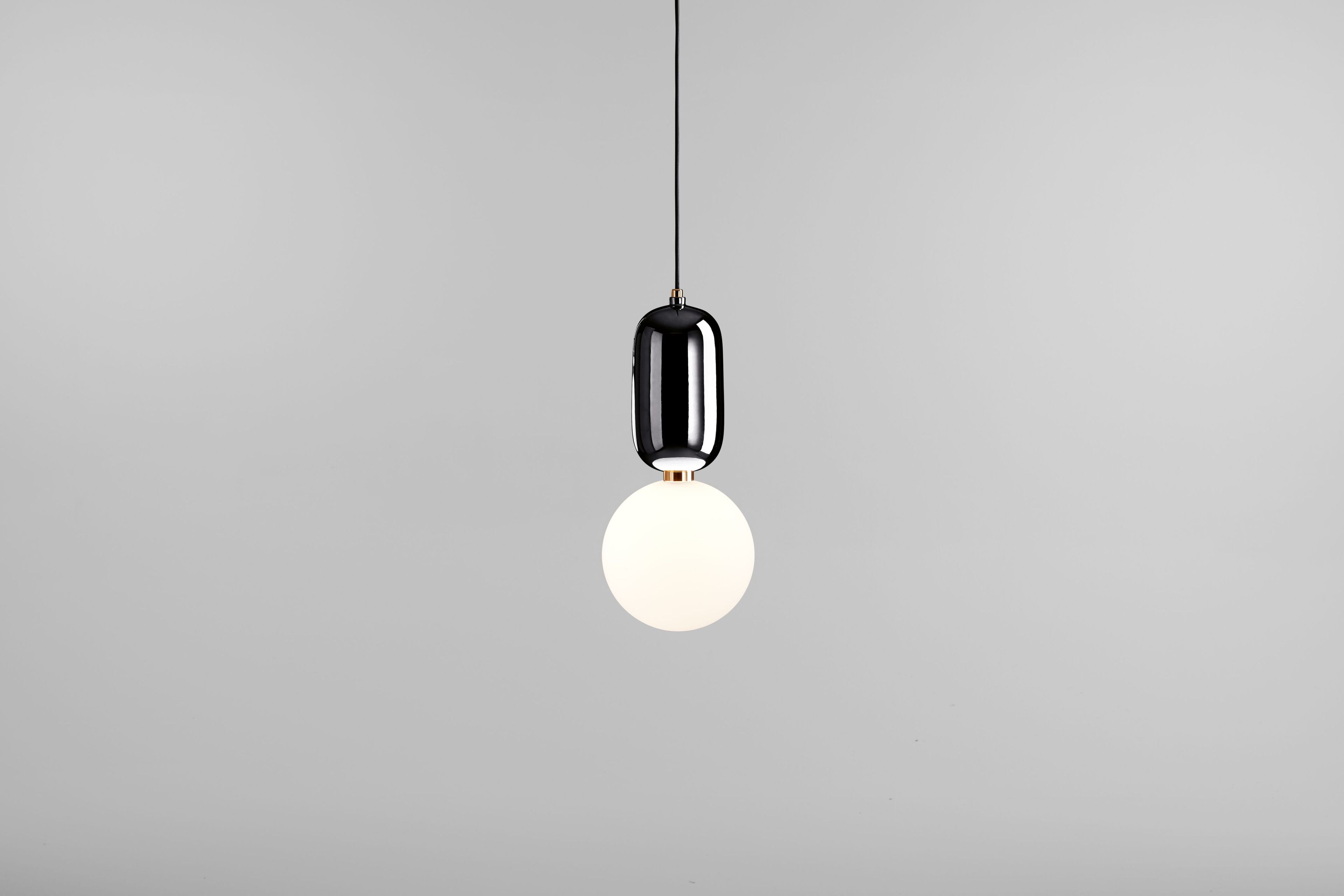 Керамическая и опаловая стеклянная подвесная лампа PARACHILNA Aballs ARCH-00061642 - Вид №72