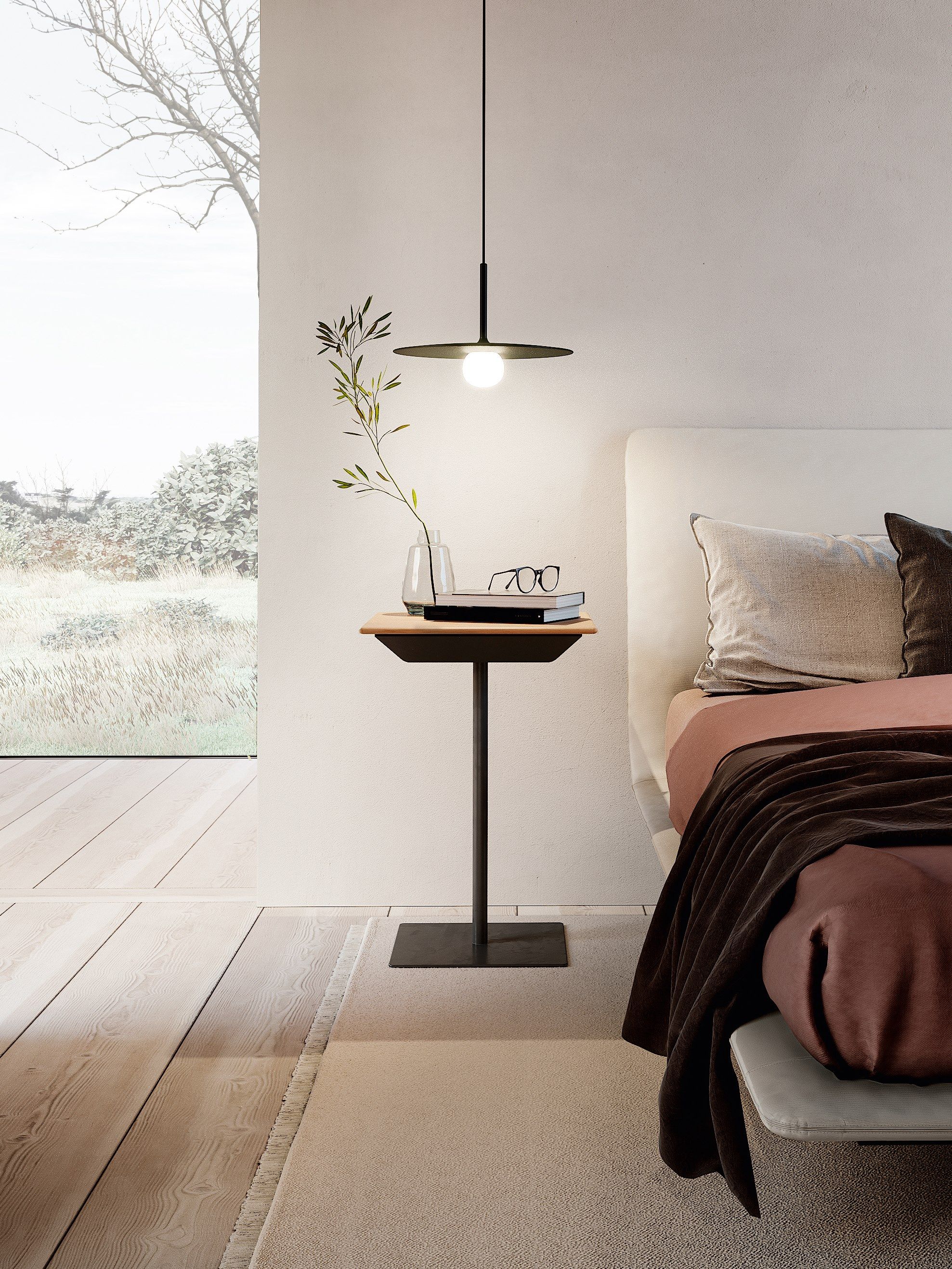 Деревянный журнальный столик / тумбочка Kristalia Tag ARCH-00084270 - Вид №1