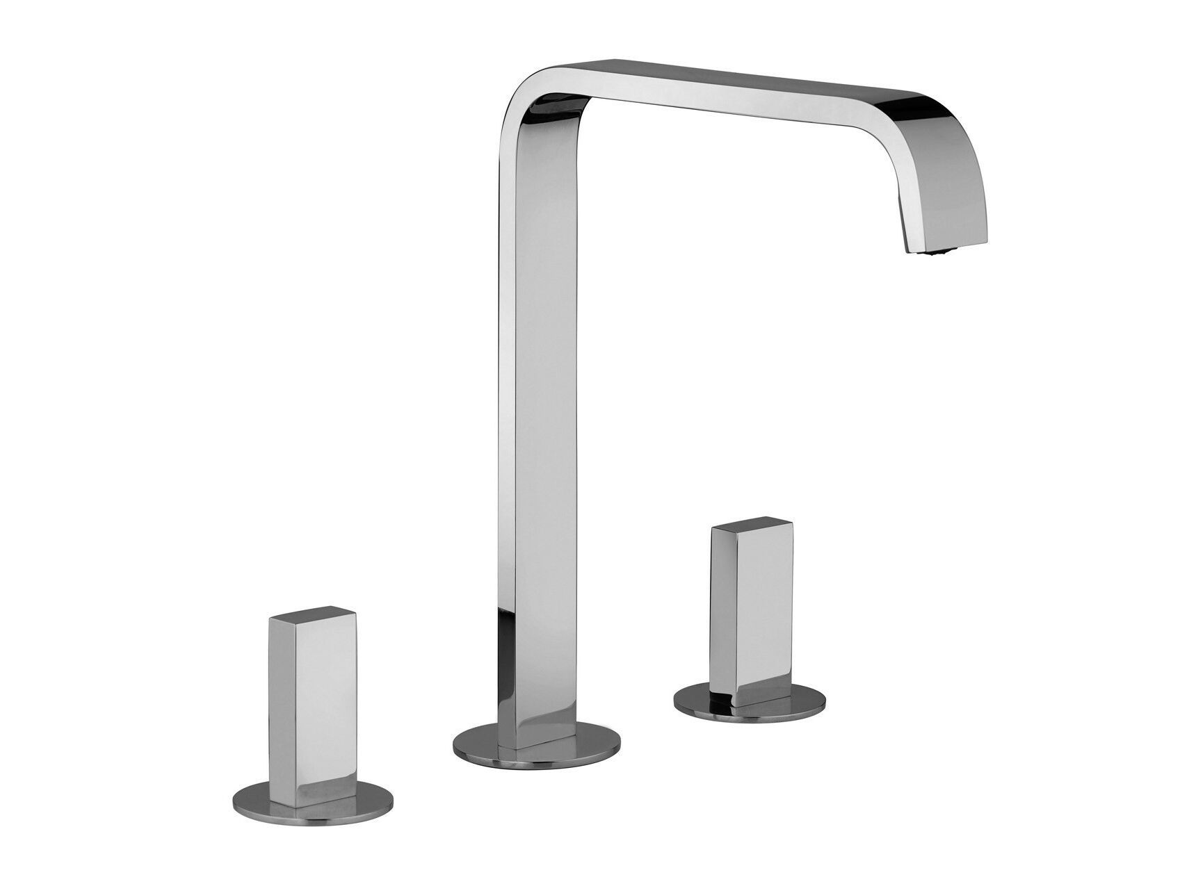 Высокий кран для раковины с 3 отверстиями Rubinetterie Frattini Vita Due ARCH-00012290