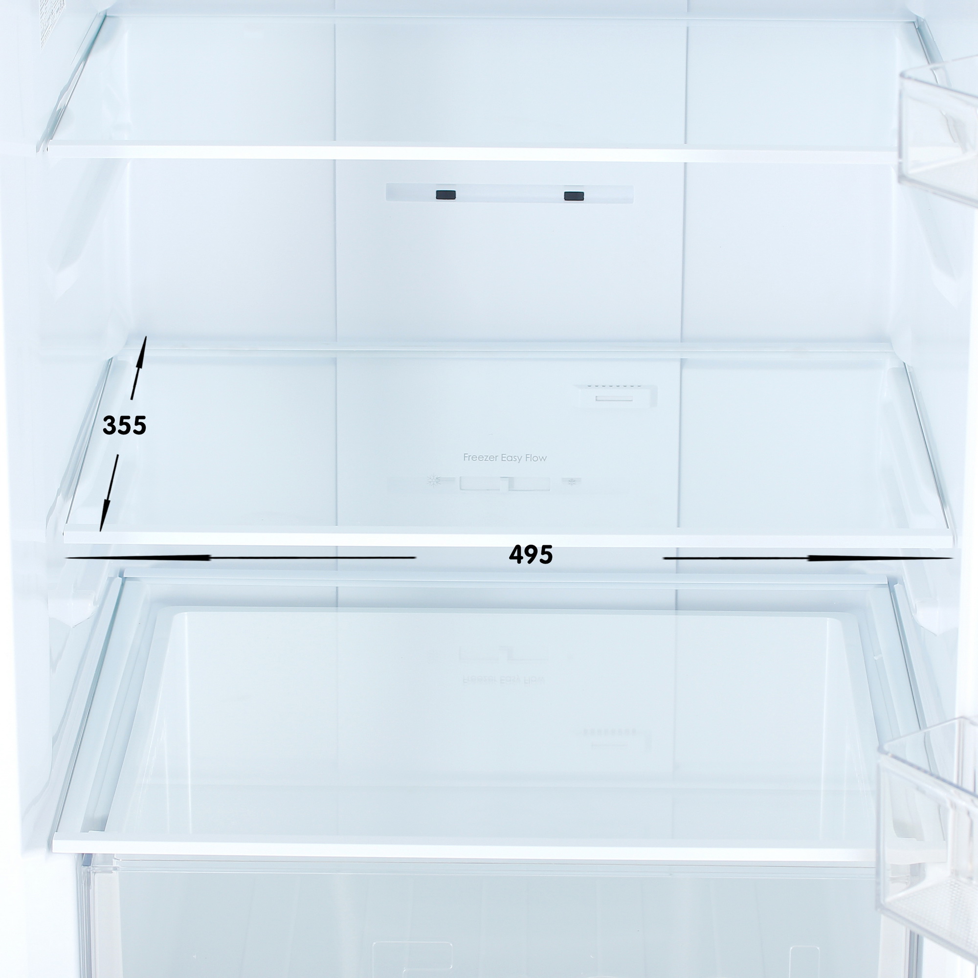 9078417 Холодильник с морозильником   Candy CCRN6200C бежевый STDN-0118048 - Вид №8