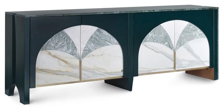 Greenapple Буфет из мрамора с распашными дверцами Perfect raw G702194  - Вид №1