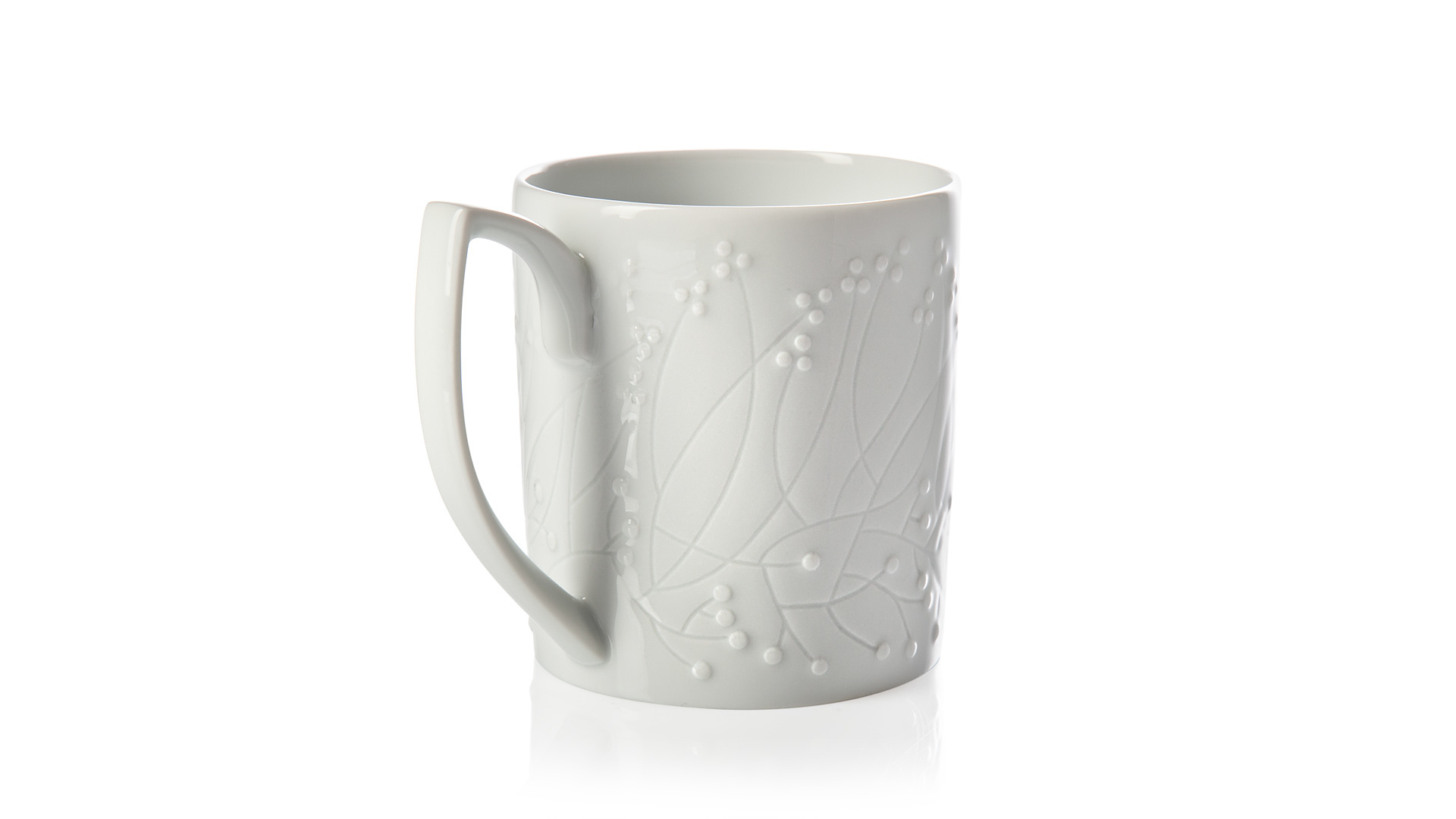 82226 Haviland Кружка 250мл "Белый прованс" Фарфор  - Вид №1