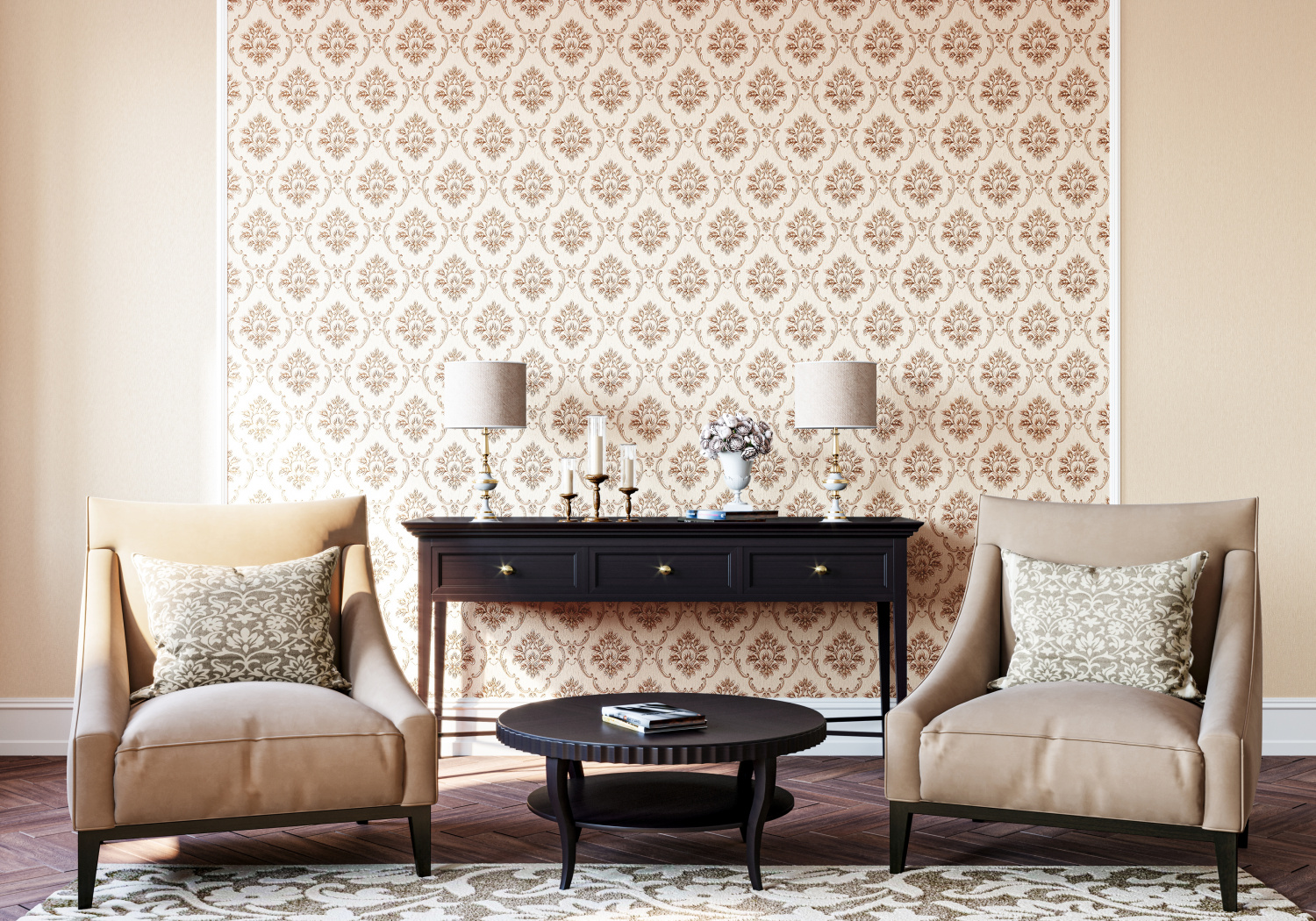 Рулон обоев основа Флизелиновая HC71583-28 Home Color Мин. заказ 6 рулонов HC7158328 - Вид №6