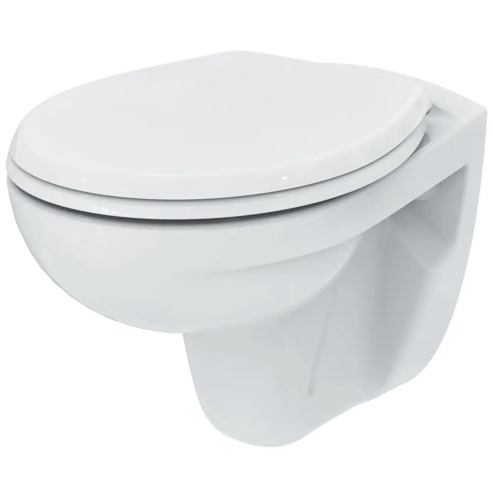 Унитаз подвесной IS Eurovit, без ободка, микролифт 82034801 STLM-2170870 Ideal Standard 