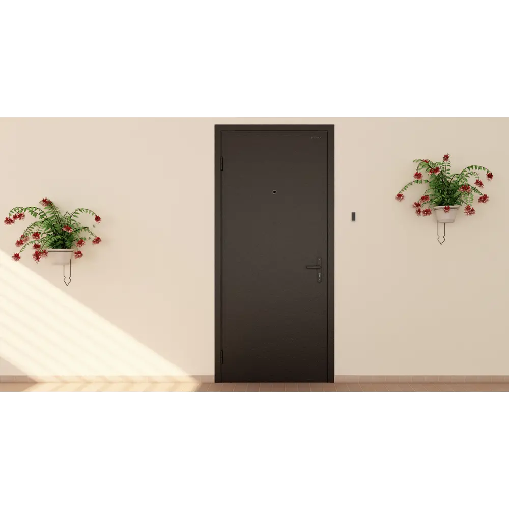 Дверь входная металлическая Лидер, 860 мм, левая, цвет античная медь DOORHAN STLM-2174436 - Вид №7