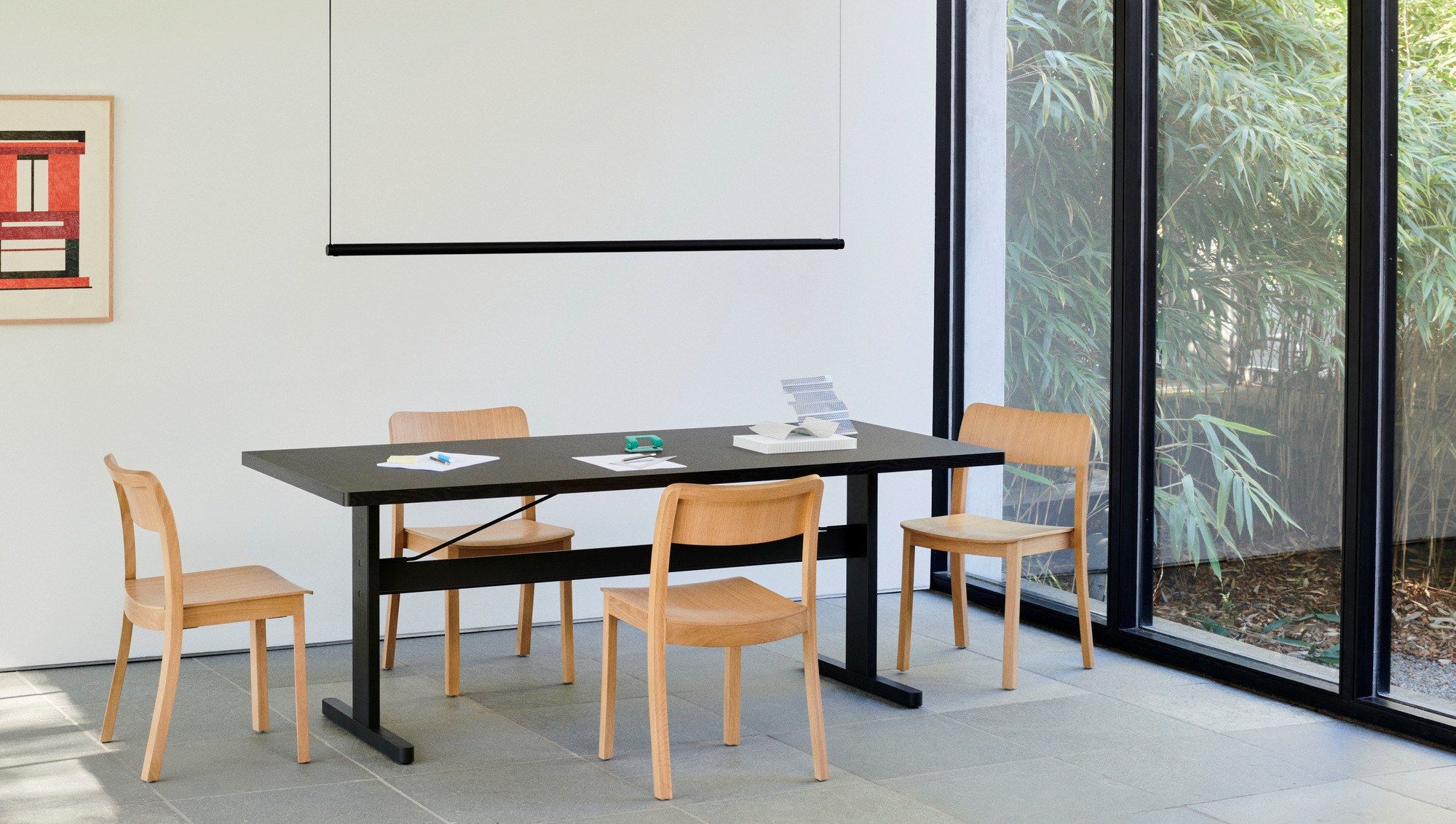 Прямоугольный стол из шпона Hay дорожки ARCH-00059990 - Вид №17