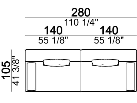 Тканевый модульный садовый диван Arketipo SANTOS ARCH-00052540 - Вид №32