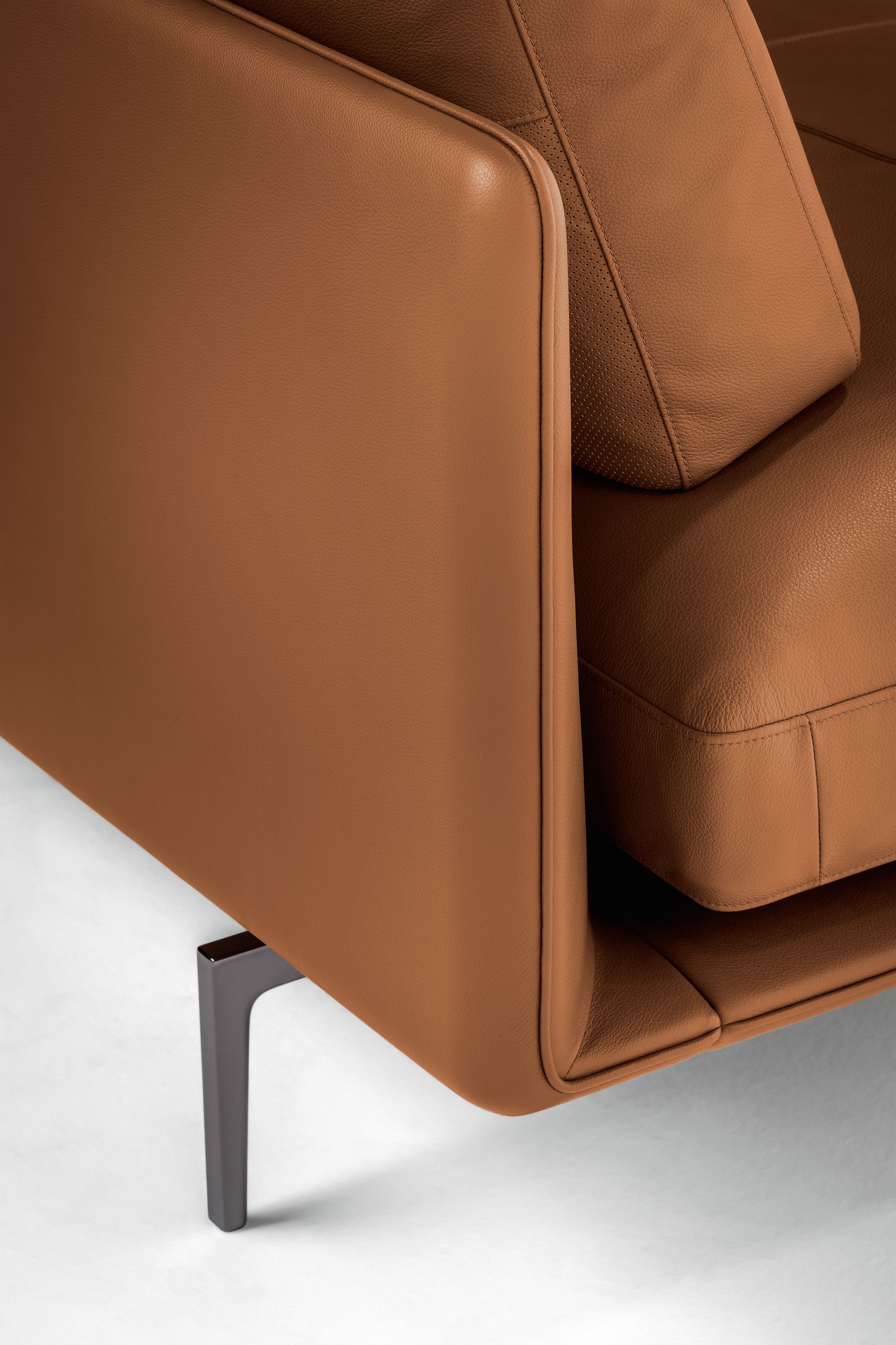 3-местный кожаный диван Poltrona Frau коллекция-диваны и кресла ARCH-00117864 - Вид №5