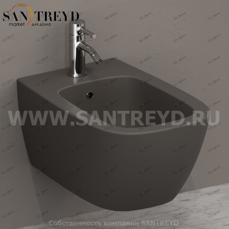 GNS09AT Биде подвесное GENESIS Ceramica Globo