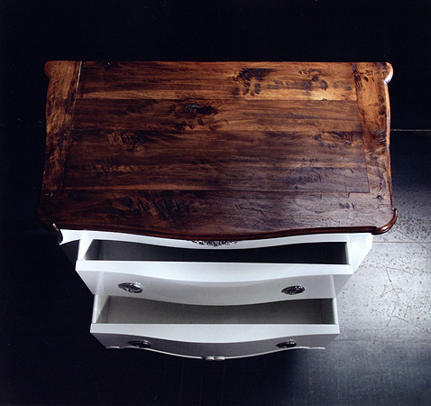 Тумбочка  BAMAX 31.852 bianco CLASSICO - Вид №1