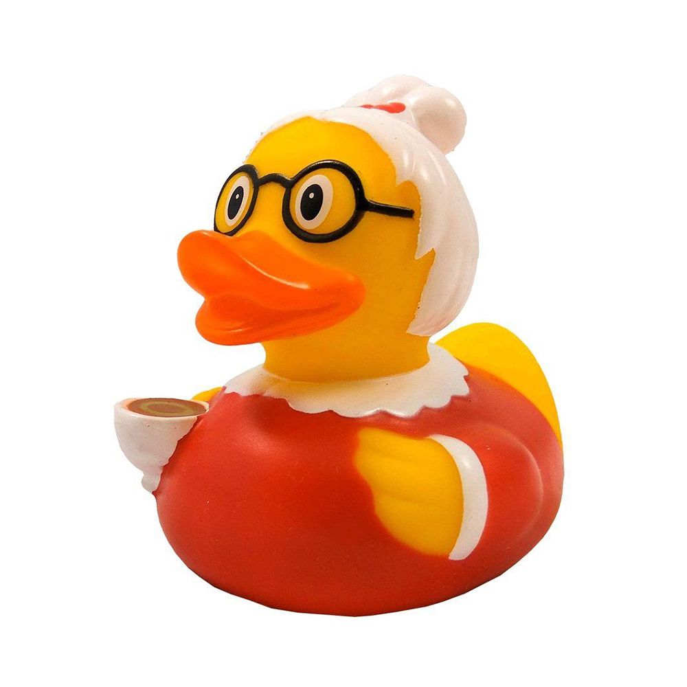 1902 Уточка резиновая Бабушка Веселые Ути-Пути 