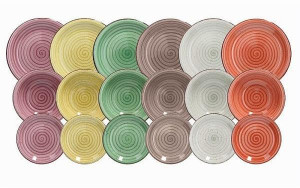 Набор тарелок Louise Corinne 18 шт